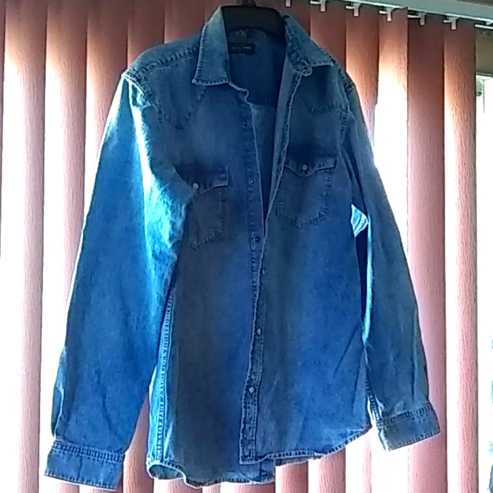 Blue jeans long sleeve top